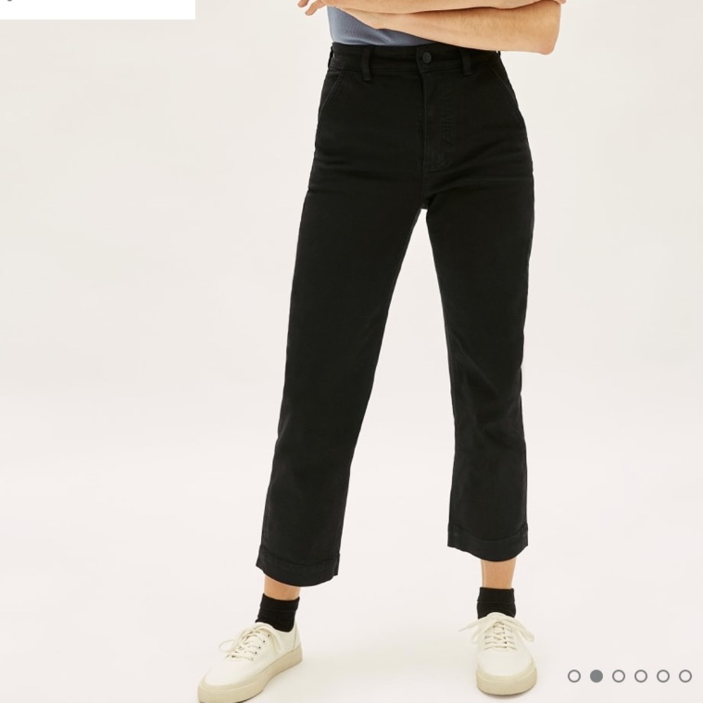 Everlane straight leg crop